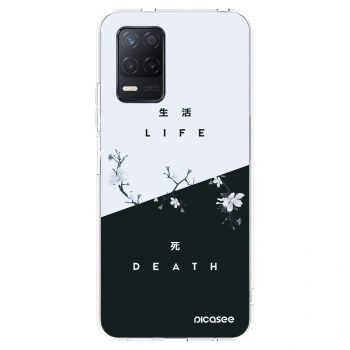 Picasee silikónový prehľadný obal pre Realme 8 5G - Živý - Mŕtvy