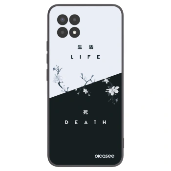 Picasee silikónový čierny obal pre Realme 8i - Živý - Mŕtvy