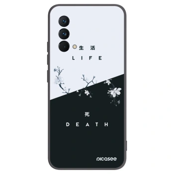 Picasee silikónový čierny obal pre Realme GT Master Edition 5G - Živý - Mŕtvy