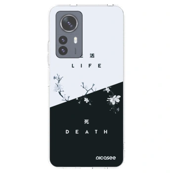 Picasee silikónový prehľadný obal pre Xiaomi 12 Pro - Živý - Mŕtvy