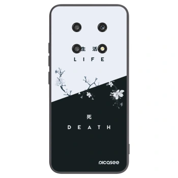Picasee silikónový čierny obal pre Honor Magic4 Lite 5G - Živý - Mŕtvy