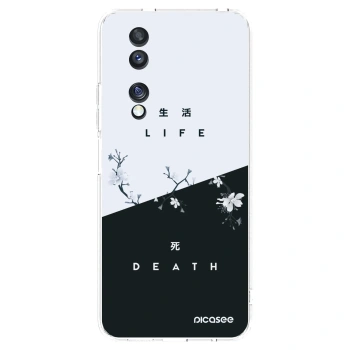 Picasee silikónový prehľadný obal pre Honor 70 - Živý - Mŕtvy