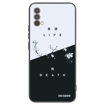 Obal pre Motorola Moto E40 - Živý - Mŕtvy