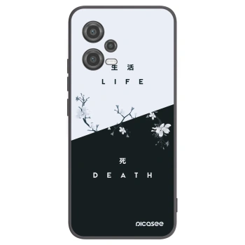 Picasee silikónový čierny obal pre Xiaomi Poco X5 - Živý - Mŕtvy
