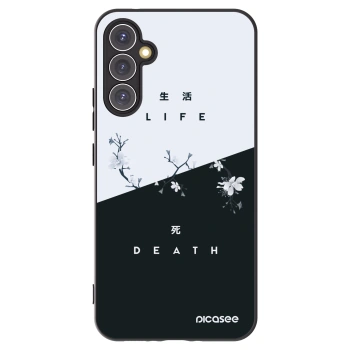 Picasee silikónový čierny obal pre Samsung Galaxy A34 5G A346B - Živý - Mŕtvy