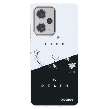Picasee silikónový prehľadný obal pre Xiaomi Redmi Note 12 Pro+ 5G - Živý - Mŕtvy