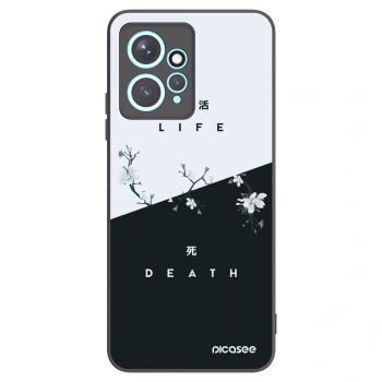 Picasee silikónový čierny obal pre Xiaomi Redmi Note 12 4G - Živý - Mŕtvy
