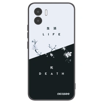 Picasee silikónový čierny obal pre Xiaomi Redmi A2 - Živý - Mŕtvy