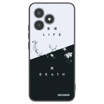 Picasee silikónový čierny obal pre Realme C53 - Živý - Mŕtvy