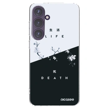 Picasee silikónový prehľadný obal pre Samsung Galaxy S24+ S926B 5G - Živý - Mŕtvy