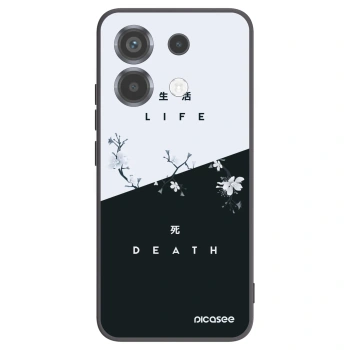 Picasee silikónový čierny obal pre Xiaomi Poco X6 - Živý - Mŕtvy