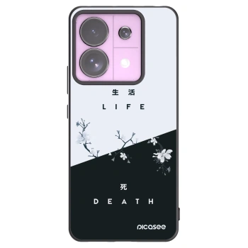 Picasee silikónový čierny obal pre Xiaomi Redmi Note 13 Pro 5G - Živý - Mŕtvy