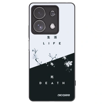 Picasee silikónový čierny obal pre Xiaomi Redmi Note 13 Pro 4G - Živý - Mŕtvy