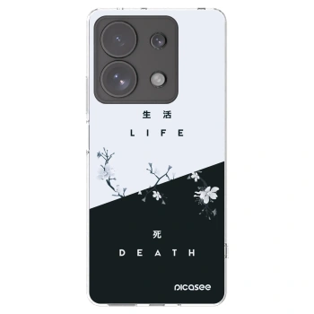 Picasee silikónový prehľadný obal pre Xiaomi Redmi Note 13 Pro 4G - Živý - Mŕtvy