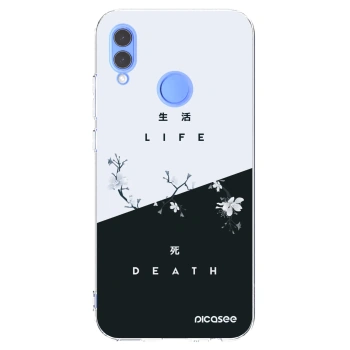 Picasee silikónový prehľadný obal pre Honor 10 Lite - Živý - Mŕtvy