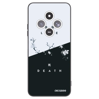 Picasee silikónový čierny obal pre Xiaomi Redmi 14C - Živý - Mŕtvy