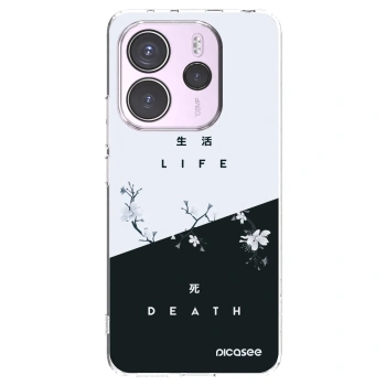 Picasee silikónový prehľadný obal pre Xiaomi Redmi Note 14 4G - Živý - Mŕtvy