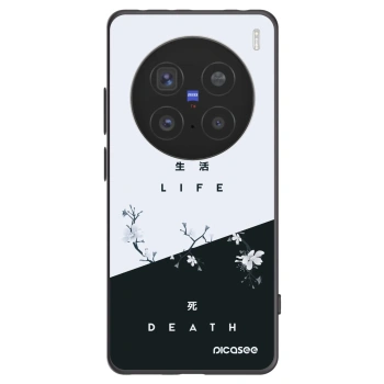 Picasee silikónový čierny obal pre Vivo X200 Pro - Živý - Mŕtvy