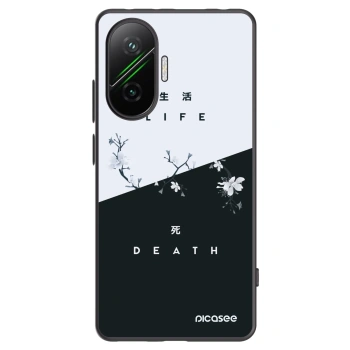 Picasee silikónový čierny obal pre Xiaomi Poco F7 Pro 5G - Živý - Mŕtvy