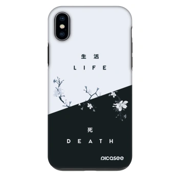 Obal pre Apple iPhone XS Max - Živý - Mŕtvy