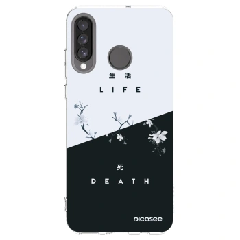 Picasee silikónový prehľadný obal pre Huawei P30 Lite - Živý - Mŕtvy