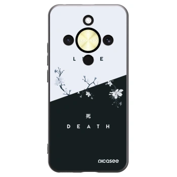Picasee silikónový čierny obal pre Honor Magic8 Lite 5G - Živý - Mŕtvy