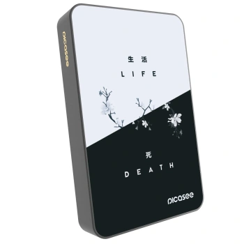 Picasee Powerbanka s MagSafe 10 000 mAh Šedá - Živý - Mŕtvy