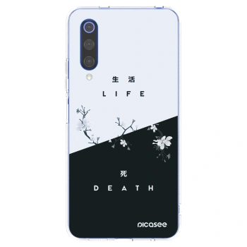 Picasee silikónový prehľadný obal pre Xiaomi Mi 9 SE - Živý - Mŕtvy