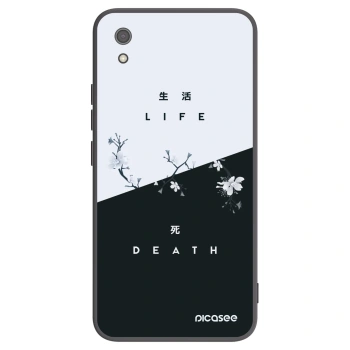 Picasee silikónový čierny obal pre Xiaomi Redmi 7A - Živý - Mŕtvy