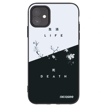 Picasee silikónový čierny obal pre Apple iPhone 11 - Živý - Mŕtvy