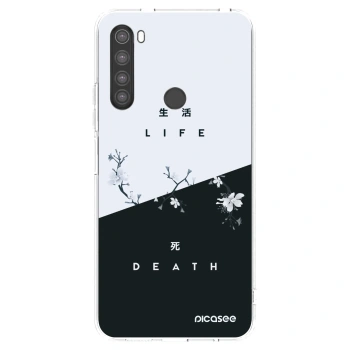Picasee silikónový prehľadný obal pre Xiaomi Redmi Note 8 - Živý - Mŕtvy