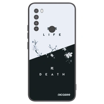 Picasee silikónový čierny obal pre Xiaomi Redmi Note 8 - Živý - Mŕtvy