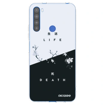 Picasee silikónový prehľadný obal pre Xiaomi Redmi Note 8T - Živý - Mŕtvy