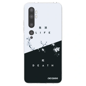 Picasee silikónový prehľadný obal pre Xiaomi Mi Note 10 (Pro) - Živý - Mŕtvy