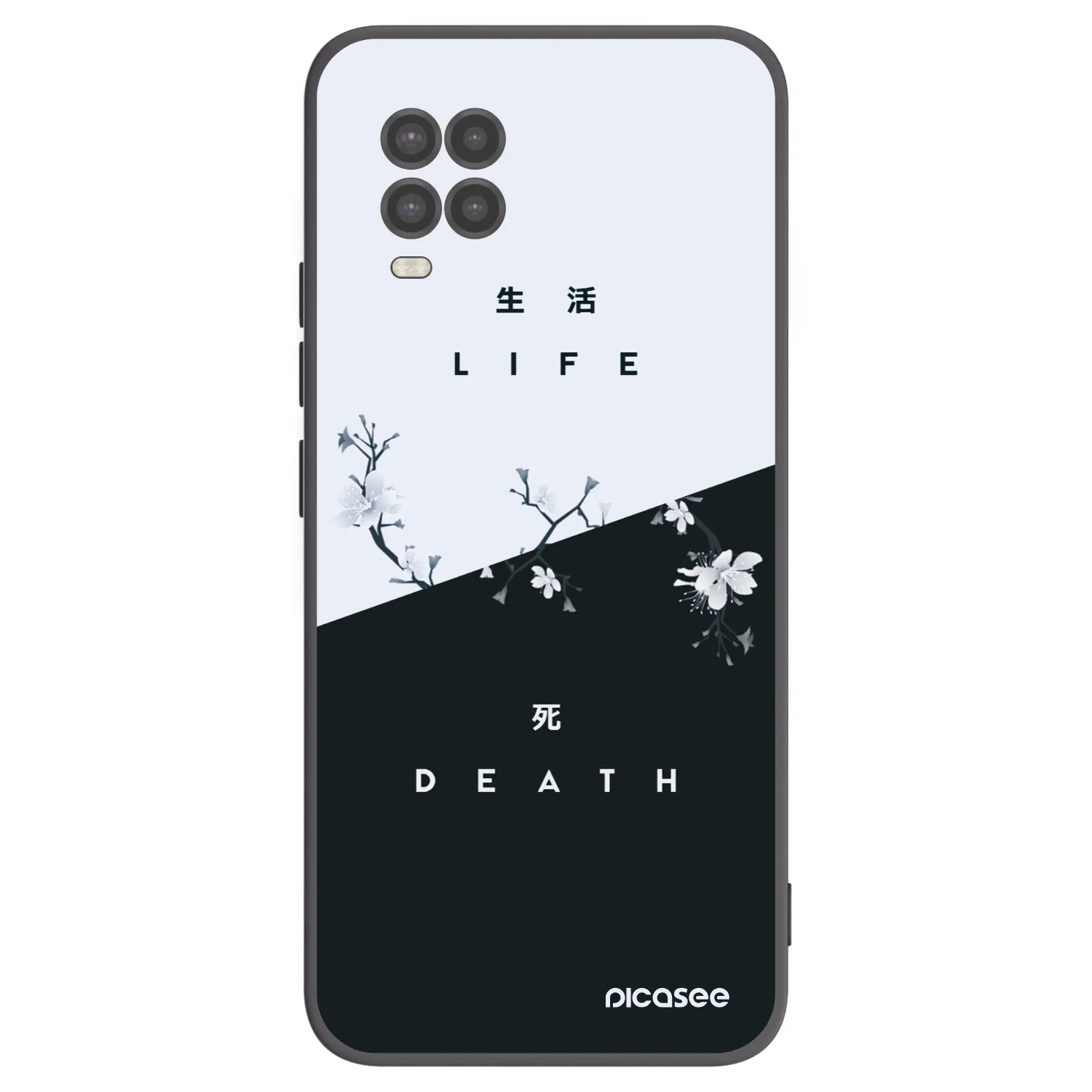 Picasee silikónový čierny obal pre Xiaomi Mi 10 Lite - Živý - Mŕtvy