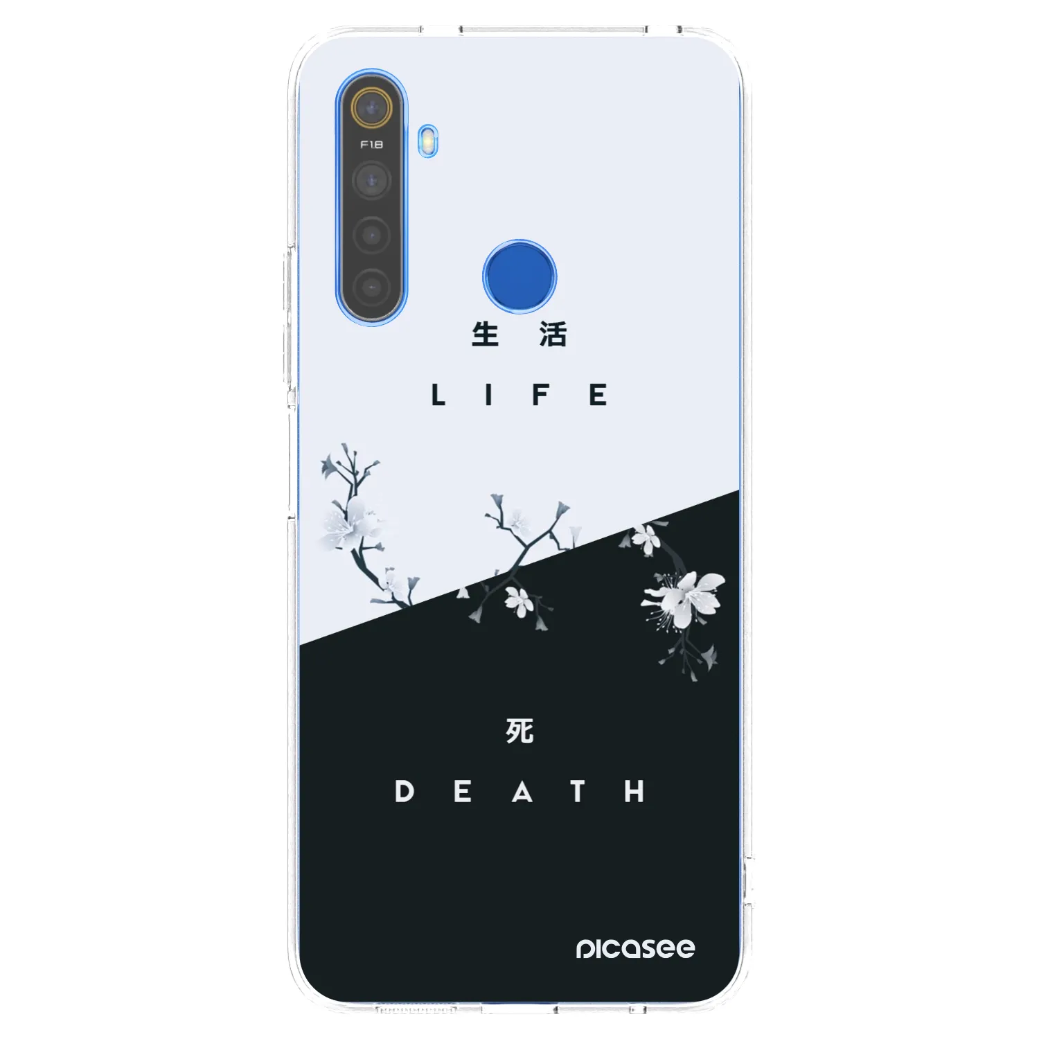Picasee silikónový prehľadný obal pre Realme 5 - Živý - Mŕtvy