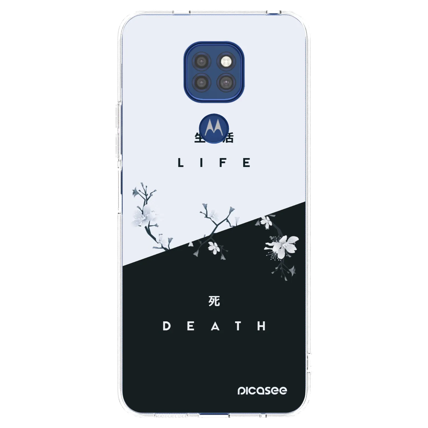 Silikónový prehľadný obal pre Motorola Moto G9 Play - Živý - Mŕtvy