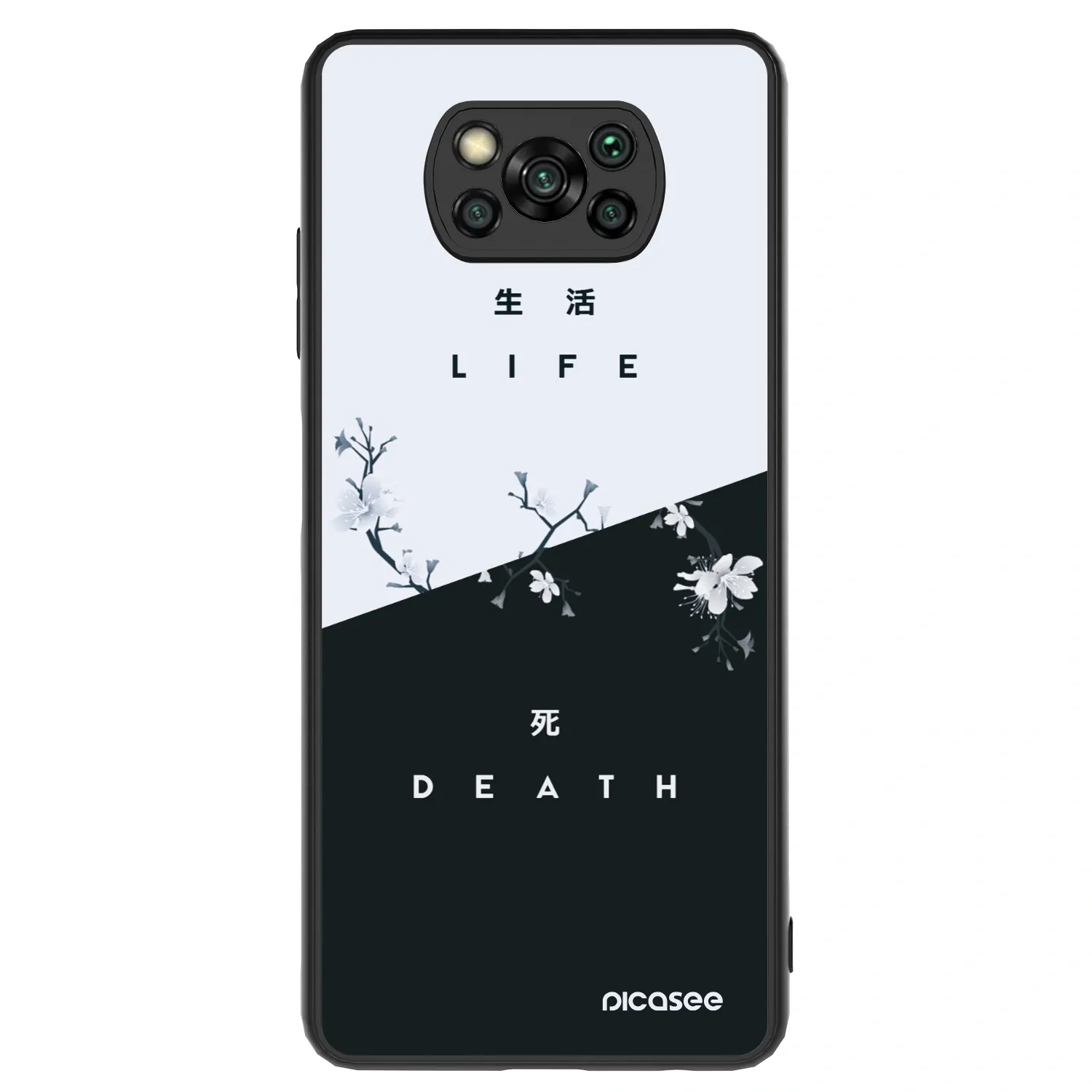 Picasee ULTIMATE CASE pro Xiaomi Poco X3 - Živý - Mŕtvy