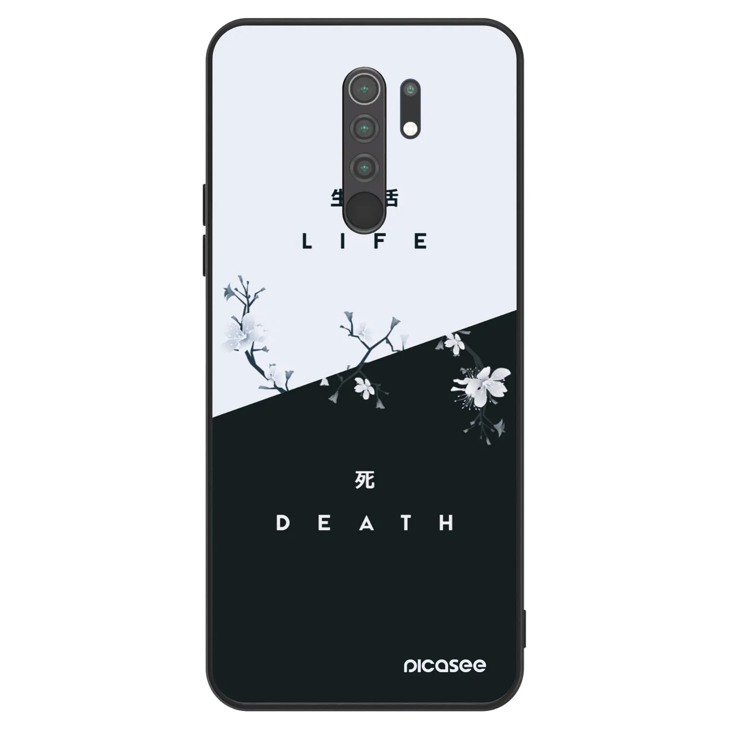 Picasee ULTIMATE CASE pro Xiaomi Redmi 9 - Živý - Mŕtvy