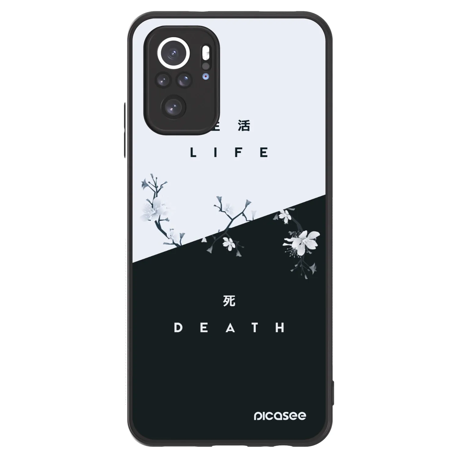 Picasee ULTIMATE CASE pro Xiaomi Redmi Note 10 - Živý - Mŕtvy