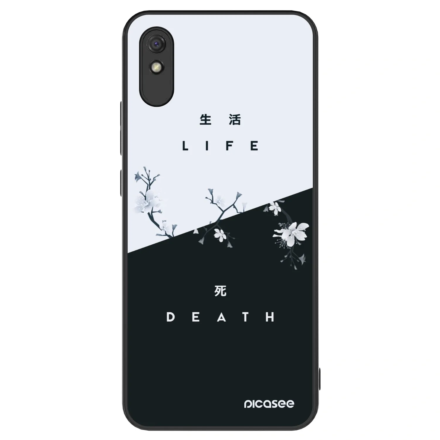 Picasee ULTIMATE CASE pro Xiaomi Redmi 9A - Živý - Mŕtvy