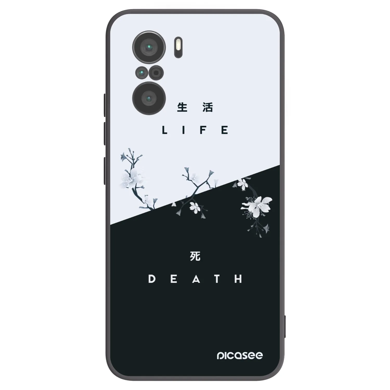 Picasee silikónový čierny obal pre Xiaomi Poco F3 - Živý - Mŕtvy
