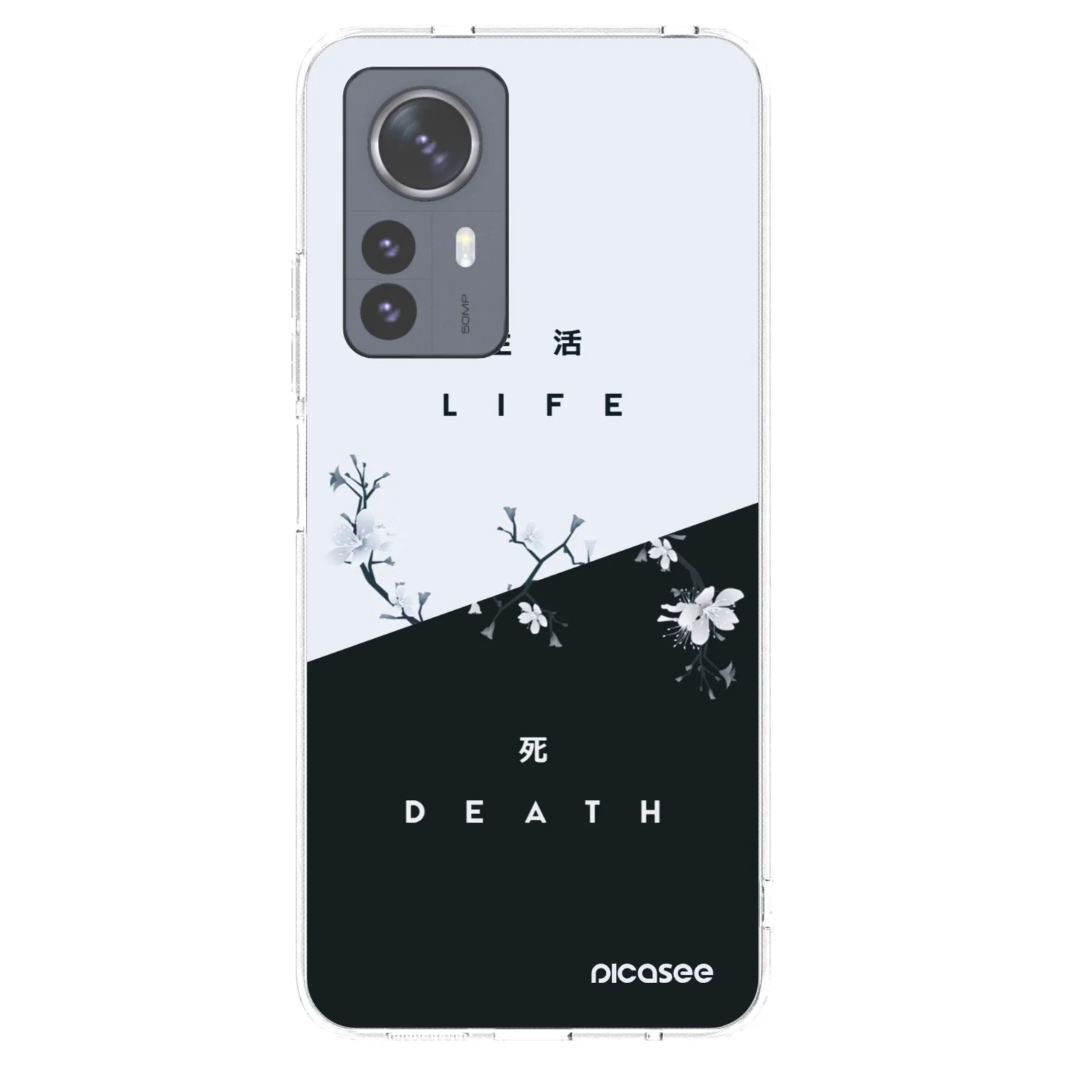 Picasee silikónový prehľadný obal pre Xiaomi 12 Pro - Živý - Mŕtvy