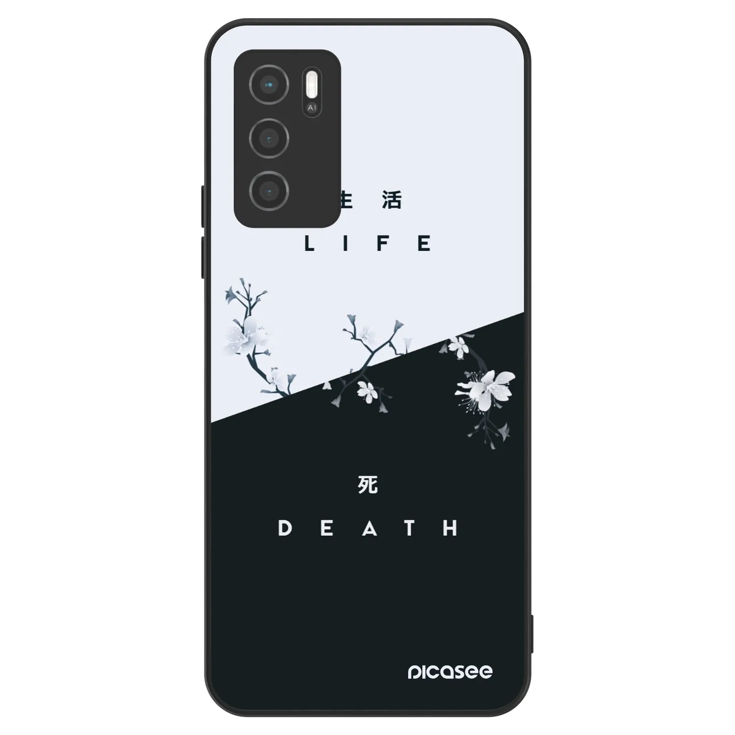 Picasee ULTIMATE CASE pro OPPO A16s - Živý - Mŕtvy