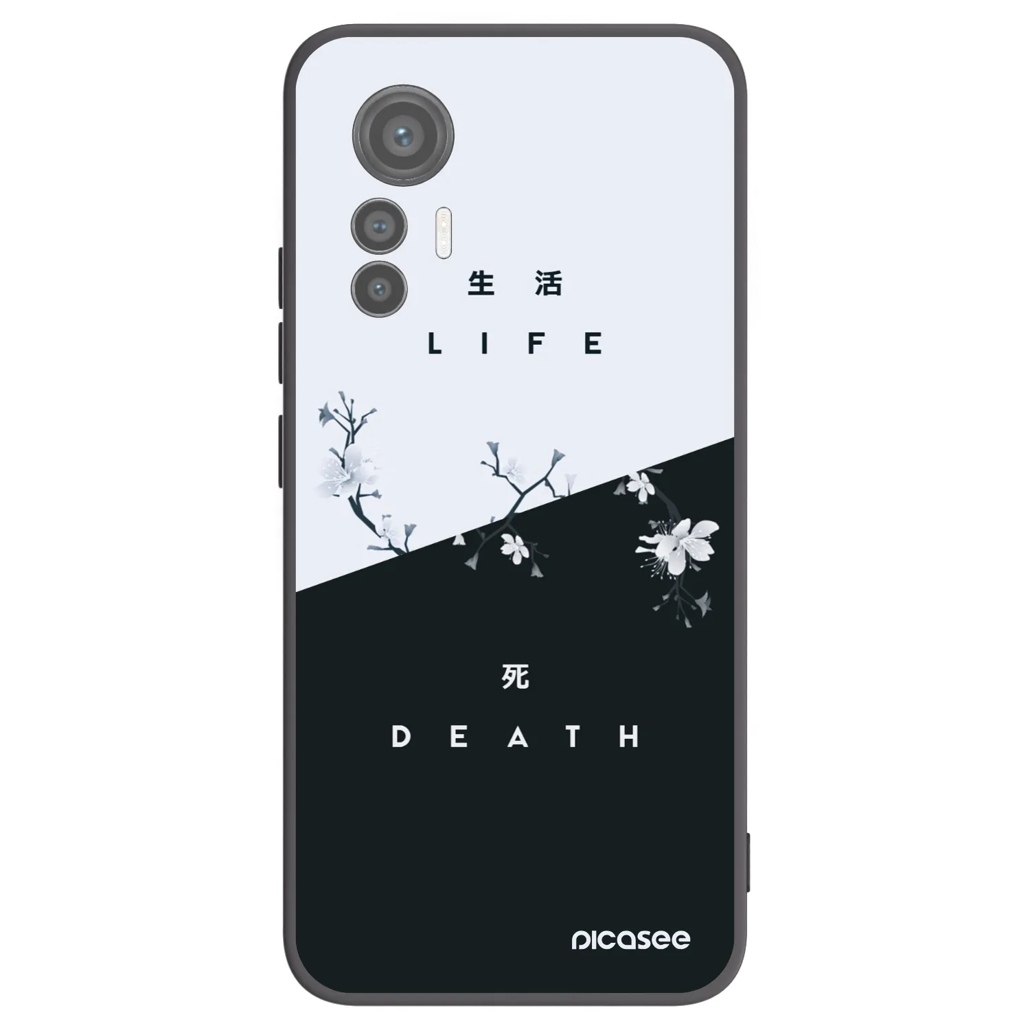 Picasee silikónový čierny obal pre Xiaomi 12 Lite - Živý - Mŕtvy