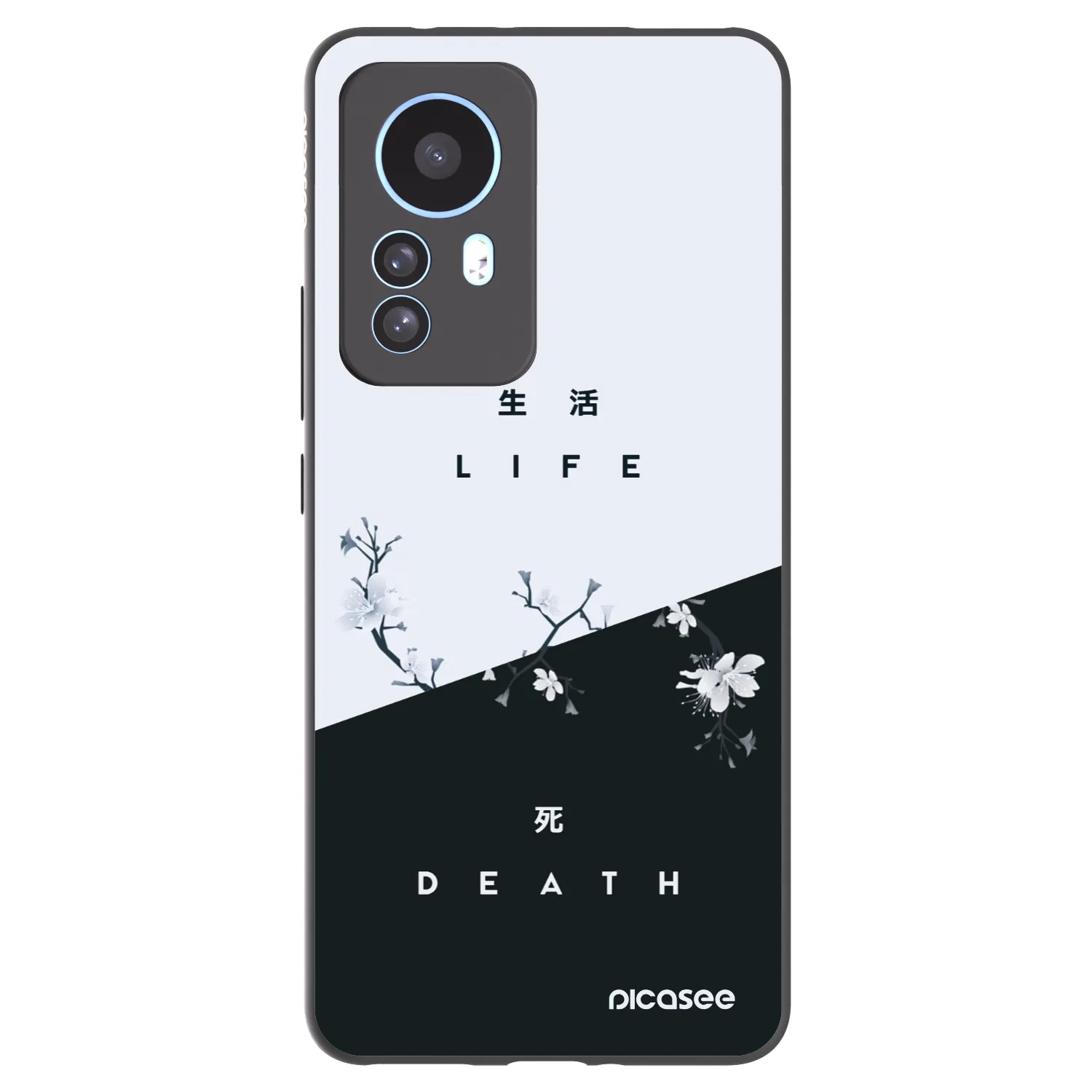 Picasee silikónový čierny obal pre Xiaomi 12T Pro - Živý - Mŕtvy