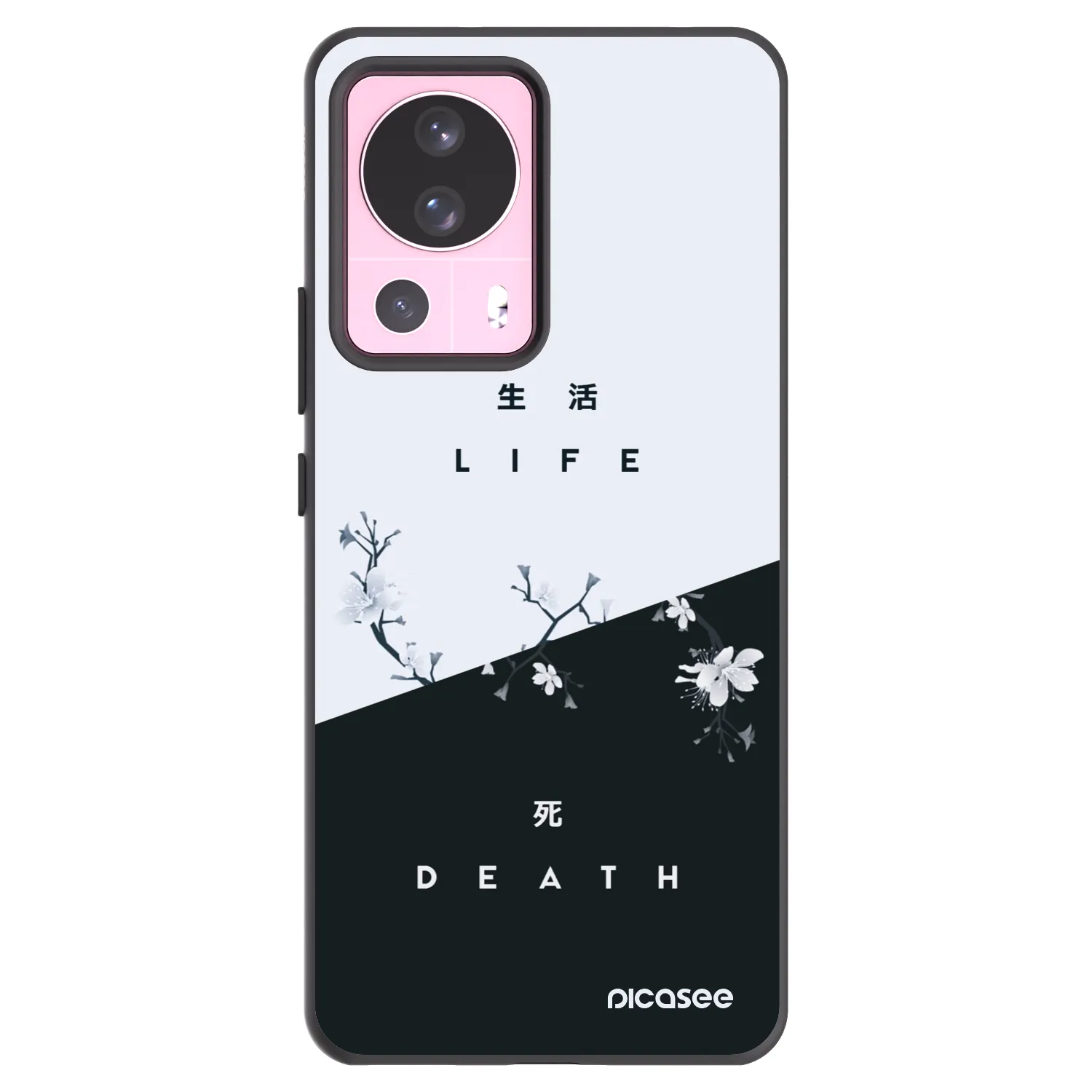 Picasee silikónový čierny obal pre Xiaomi 13 Lite - Živý - Mŕtvy