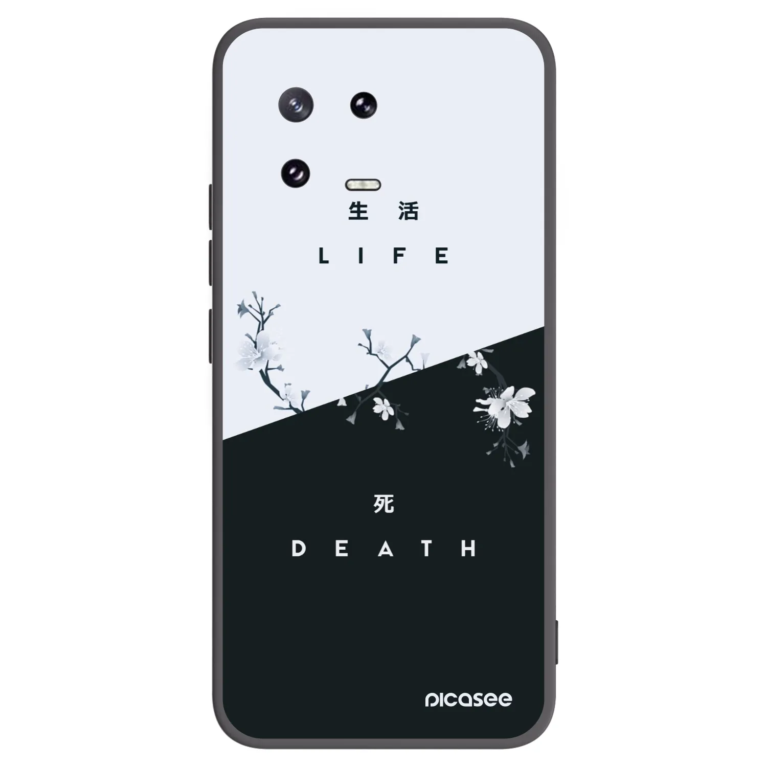 Picasee silikónový čierny obal pre Xiaomi 13 Pro - Živý - Mŕtvy