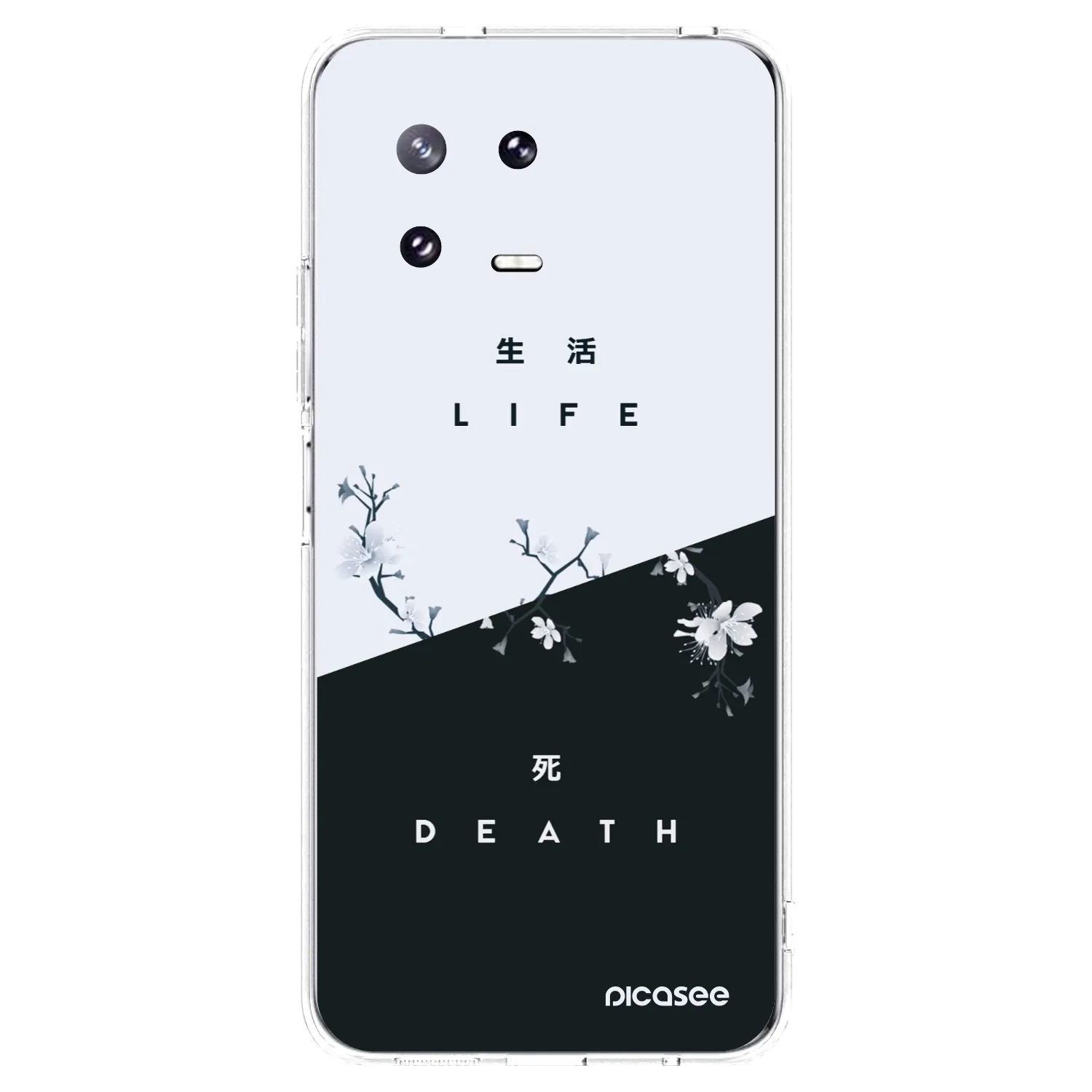 Picasee silikónový prehľadný obal pre Xiaomi 13 Pro - Živý - Mŕtvy