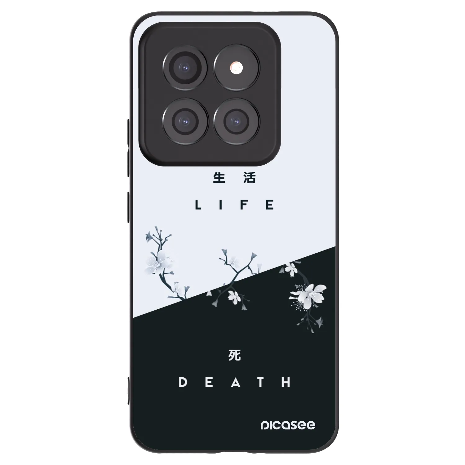 Picasee silikónový čierny obal pre Xiaomi 14 Pro - Živý - Mŕtvy